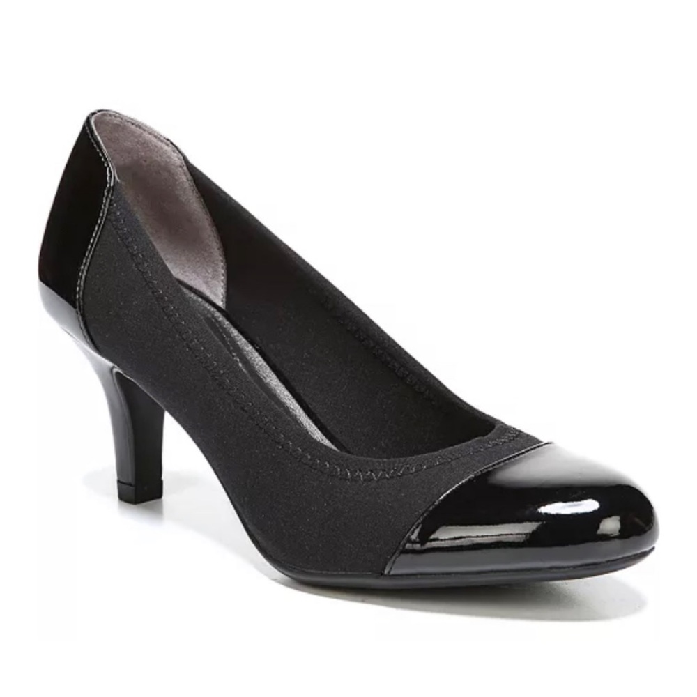 LifeStride Parigi Women's Size 8.5M Black Pumps Shoes NEW MSRP $60
